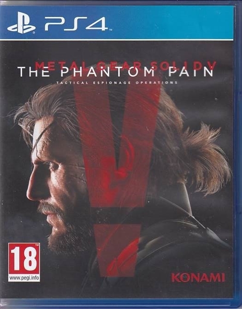 Metal Gear Solid V The Phantom Pain - PS4 (A Grade) (Genbrug)